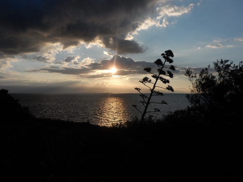 Sonnenuntergang am Meer